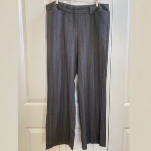 Worthington Petite Grey Pinstripe Pants, 14P